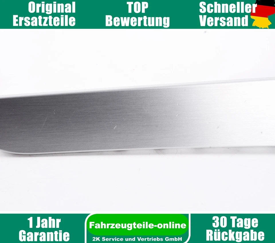 Porta Modanatura Set Alluminio Opaco Spazzolato Audi A5 8TA Sportback 8K0867409 - Immagine 4 di 4