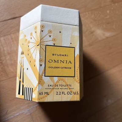 Bvlgari omnia golden citrine 65ml box Ohne Inhalt Nur Original Verpackung