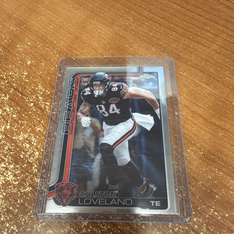 Topps Chrome Colston Loveland Rookie #345 Chicago Bears
