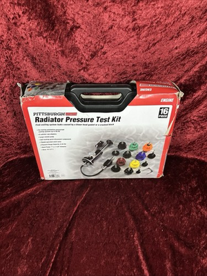 #ad #ad Pittsburgh Automotive Radiator Pressure Test Kit 16 pieces 63862 $79.99