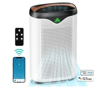 FAMREE Smart HEPA Air Purifier for Home Large Room WiFi APP Alexa FA500 - White