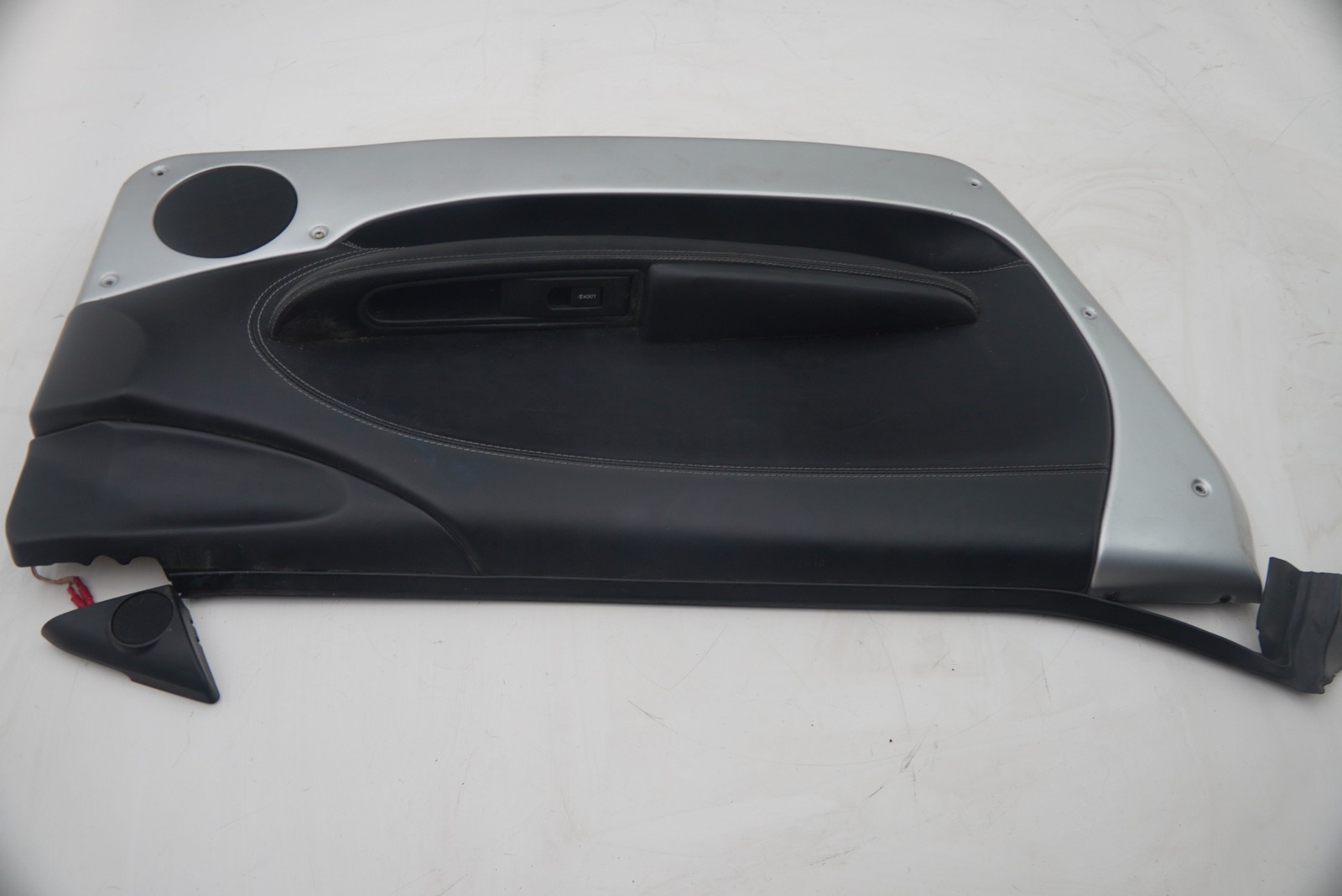 Front Left Driver Interior Door Trim Panel Black Leather Ferrari 360 Modena 2004