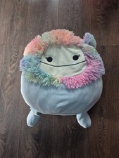 ZoZo Bigfoot Squishmallow Yeti Bigfoot Plush 16” 40cm used 