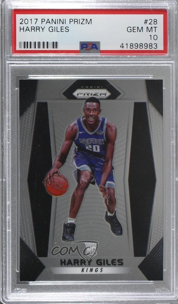 2017-18 Panini Prizm Harry Giles #28 PSA 10 GEM MT r5u