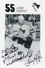 Larry Murphy – Signed Photograph