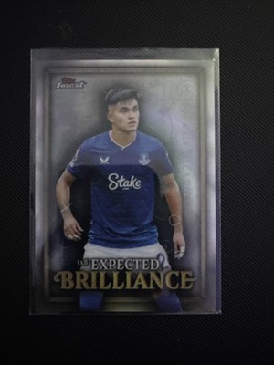 2025-26 TOPPS FINEST PREMIER LEAGUE Expected Brilliance Charly Alcaraz Everton