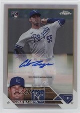 2023 Topps Chrome Update Auto Refractor 303/499 Cole Ragans #AC-CRA Auto 06gy