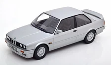 KK-SCALE BMW 325i E30 M-Paket 2 1987 Silver 1:18 180932