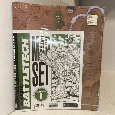 Fanpro Battletech Map Set Compilation #1 Bag New Sealed