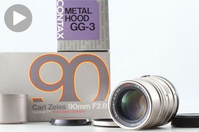 [TOP MINT in Box] Contax Carl Zeiss Sonnar T* 90mm f2.8 G1 G2 Objektiv aus JAPAN