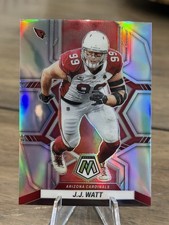 2022 Panini Mosaic - J.J. Watt #4 Silver Prizm