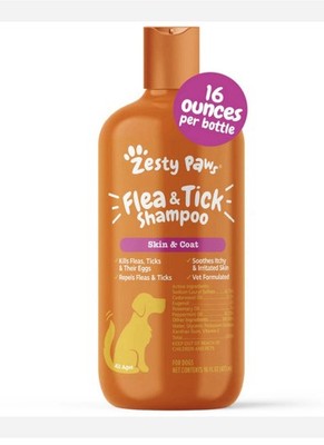 Zesty Paws Shampoo for Dogs  16fl oz  NEW