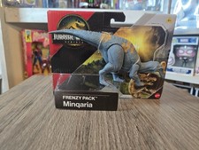 Jurassic World Rebirth MINQARIA Frenzy Pack Dinosaur Figure Mattel JGB75