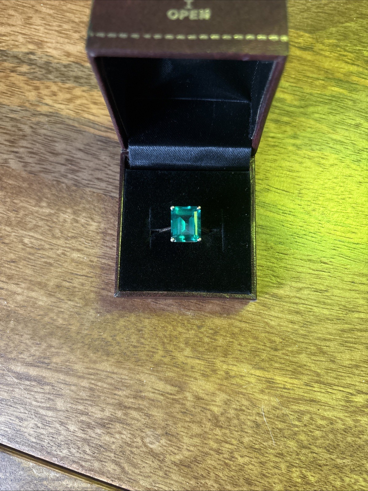 Emerald Ring (Lab Created) - image 2