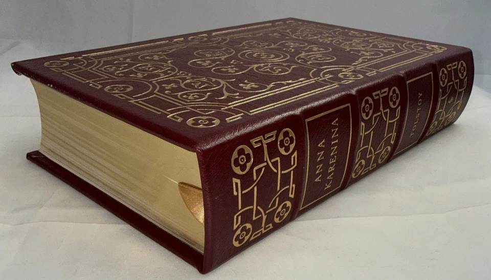 1975 Anna Karenina by Leo Tolstoy Leather Bound Collectors Edition Easton Press - Image 4 of 4
