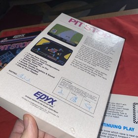 PIT STOP - Coleco Vision, 1983  ColecoVision CIB Complete in Box EPYX Free Ship!