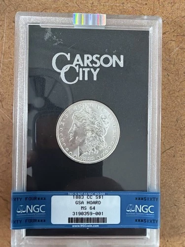 GSA Hoard 1883-CC  Morgan Silver Dollar CERTIFIED NGC MS 64 ~