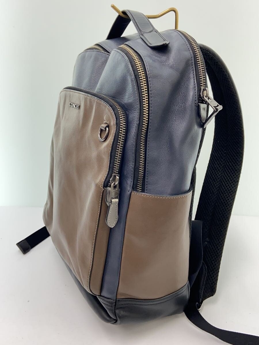 COACH Backpack Leather Multicolor Solid Color - image 2