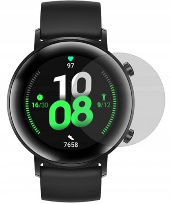 Huawei Watch GT2 42mm ROBUSTES HYBRIDGLAS SCHUTZ 3D 7H VOLLBILD