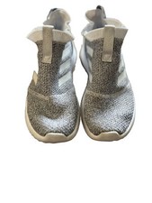 Adidas Women White Black Ultimafusion Slip-On Running Shoes