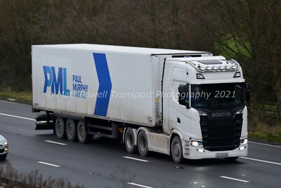 LKW Foto 12x8 - Scania S730 - Paul Murphy Logistics - AY70 EVV