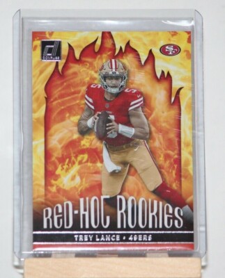 2021 Donruss Red Hot Rookies #2 Trey Lance