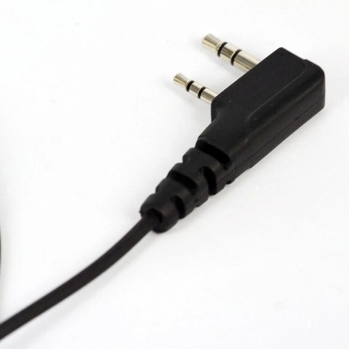 D-Shape Earpiece/Headset Boom Mic For Kenwood Radio Walkie Talkie Hand Free VOX - Zdjęcie 4 z 4