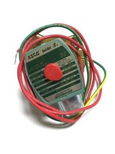 ASCO 8210G2 Red Hat Solenoid Valve 1/2" NPT 6.1/8.1W 50/60Hz 5-150 Water PSI