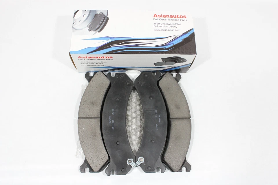 Pastillas de freno delanteras de cerámica Asianautos para Chevrolet Silverado 1500 HD Classic 2007 Foto 2 de 4