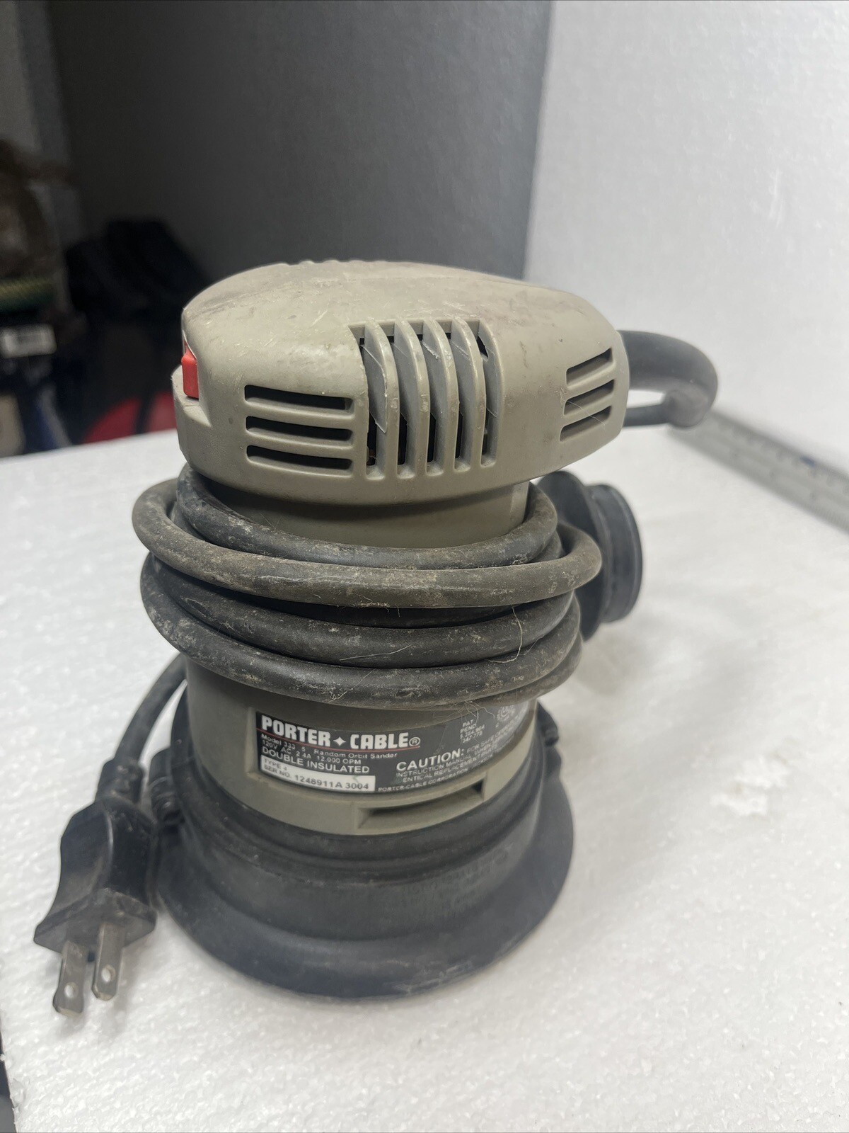 Porter Cable 333 Sander Quick Sand With Case USA eBay