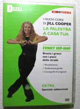 DVD Donna Moderna In Forma Jill Cooper Funky Hip Pop Fitness corso Addominali