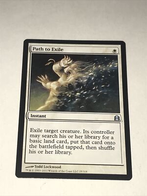 Magic the Gathering Path to Exile Card