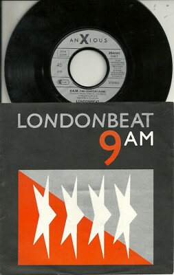 Londonbeat -  9 .A.M. ~ The Comfort Zone (1988) GERMANY 7''