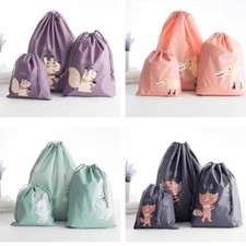 3Pcs Lot Home Laundry Shoe Travel Pouch Tote ...