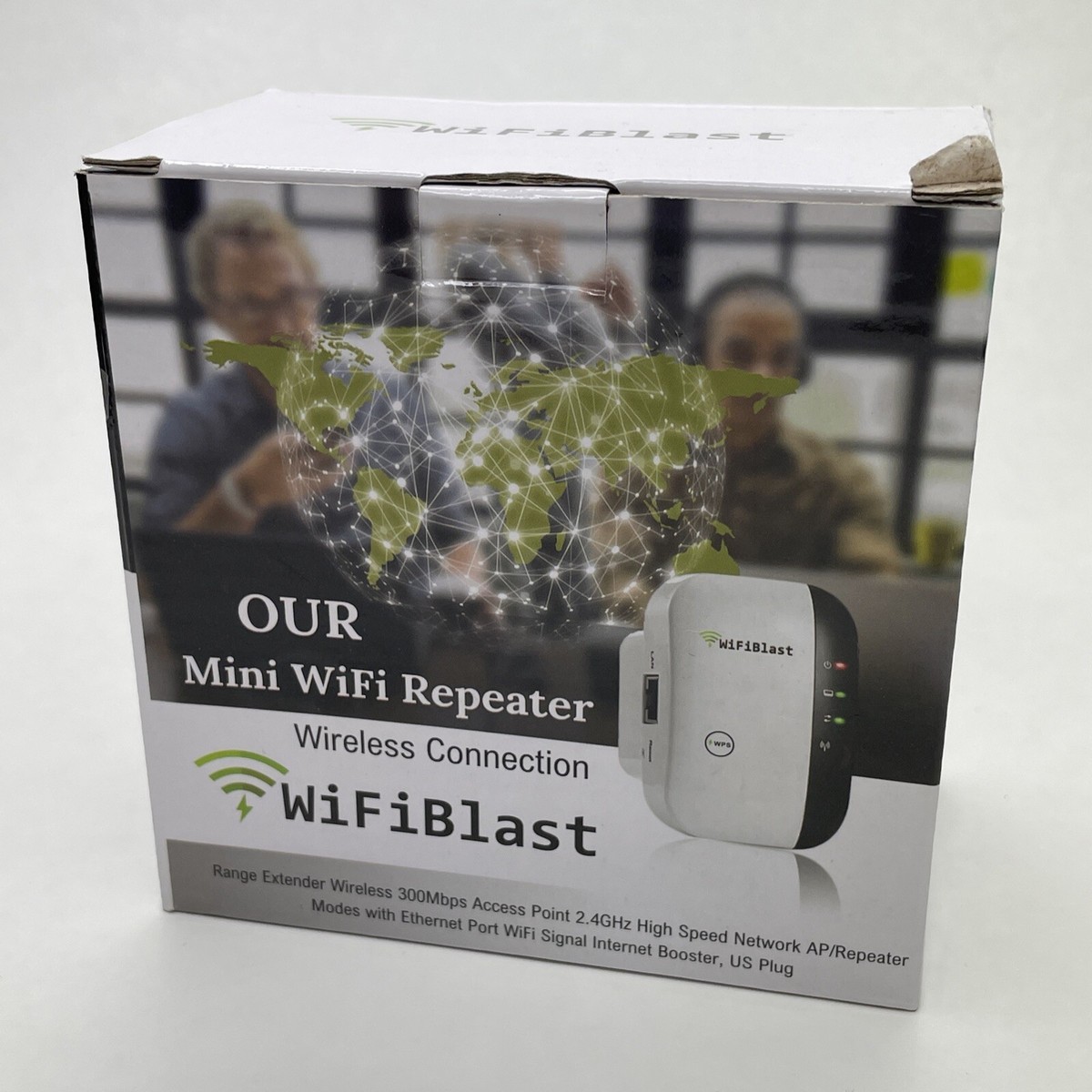 New In Box WiFi Range Extender Internet Booster Wireless Signal Repeater