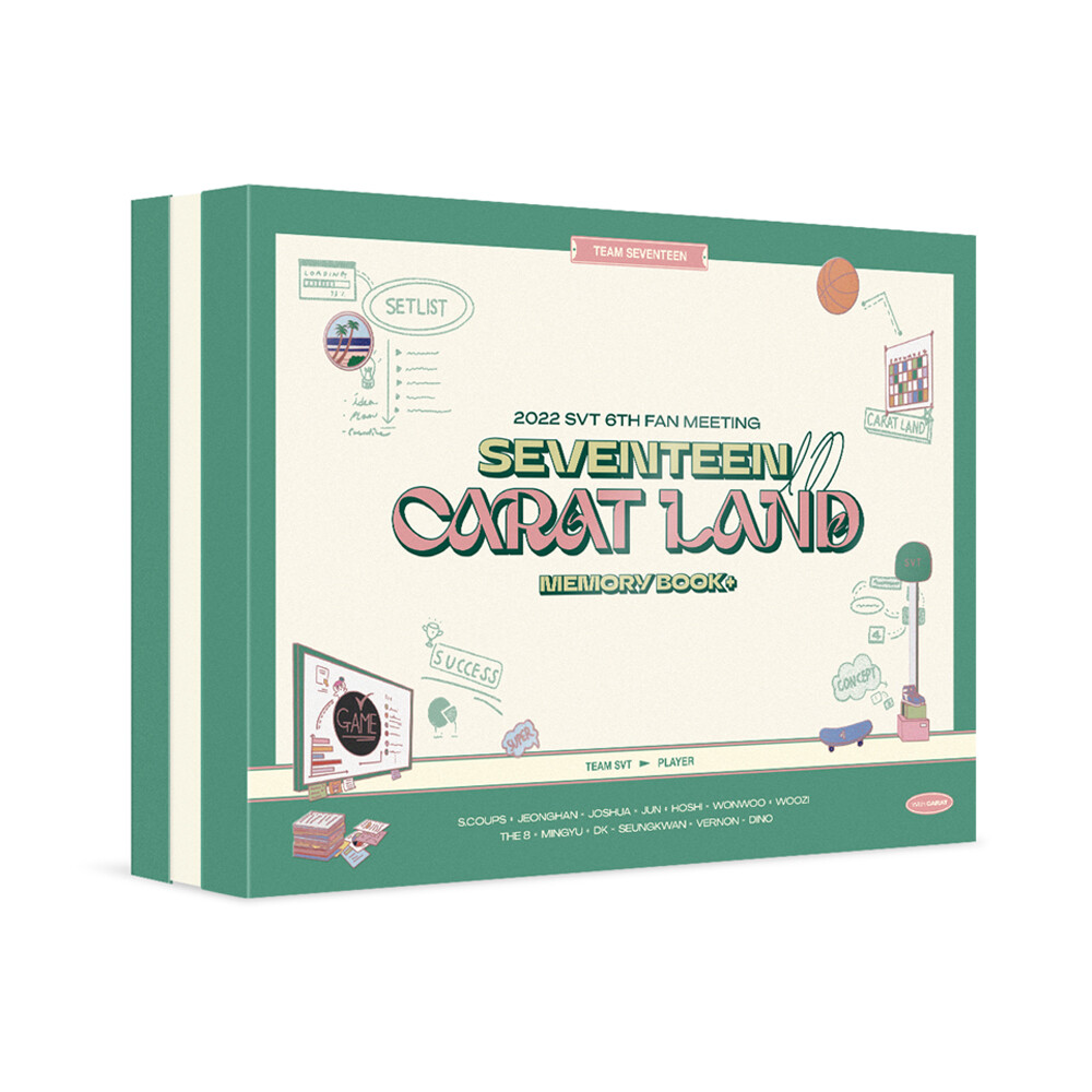 SEVENTEEN CARAT LAND2022 MEMORY BOOK＋ Amazon.com : Seventeen - 2022 SVT 6TH Fan Meeting