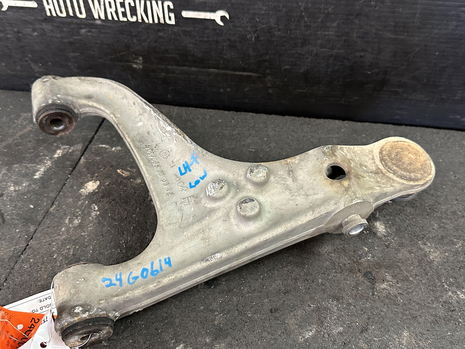 03-07 MASERATI COUPE GT FRONT DRIVER LEFT LH LOWER CONTROL ARM 386600303