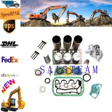 Per ISUZU 3LD1 Kit Ricostruzione Motore Pompa Acqua Escavatore Denyo Generatore Caricatore