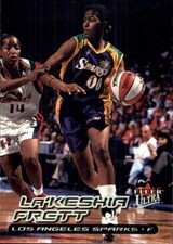 2000 Ultra WNBA #67 La'Keshia Frett RC LOS ANGELES SPARKS GEORGIA BULLDOGS