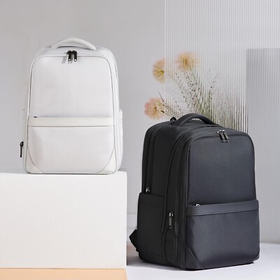 NEW Hanke Expandable Travel Laptop Backpack 16” – Greyish White Amazon.com: Hanke Travel Backpack for Women Men, 15.6 Inch  main image 3