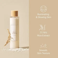 I'm from Rice Toner, Milky Toner for Glowing Skin, 77.78% Korean Rice,5.07 fl oz
