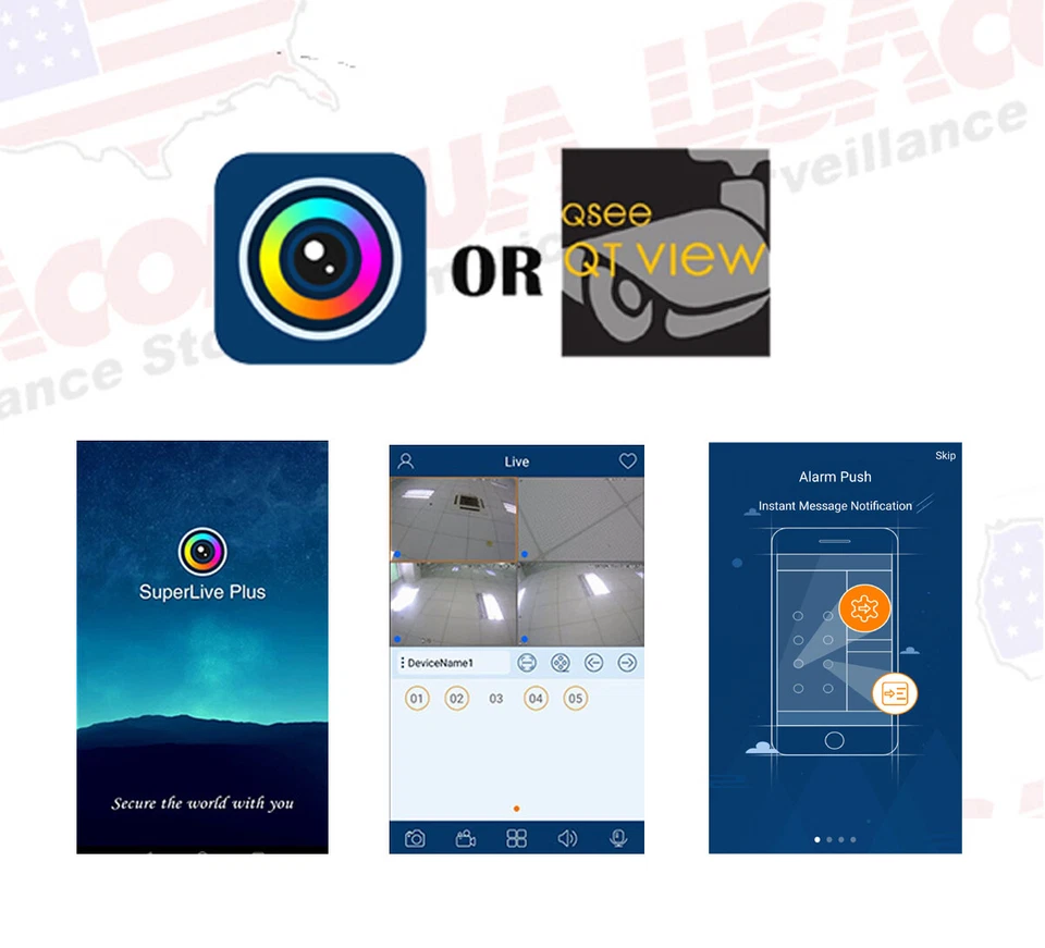 Q-See 8CH 2TB QTH87-2 8CH TVT Compatible DVR 4K-UHD HASTA 16T Foto 4 de 4