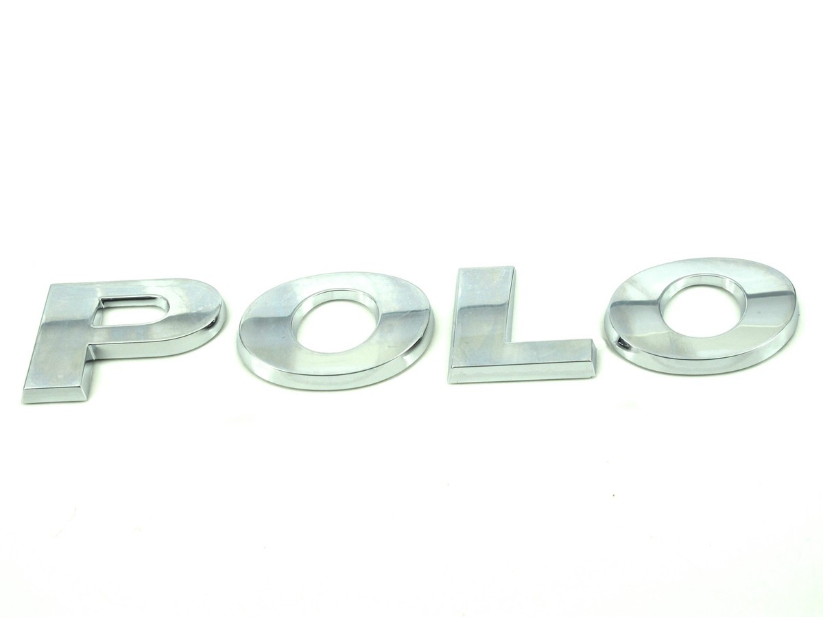 VOLKSWAGEN POLO MK5 6R REAR HIGH CHROME INSCRIPTION 6C08536872ZZ