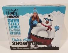 Sealed New  52 Inch Van Moose SNOW Tube POLAR BEAR Multi-Color