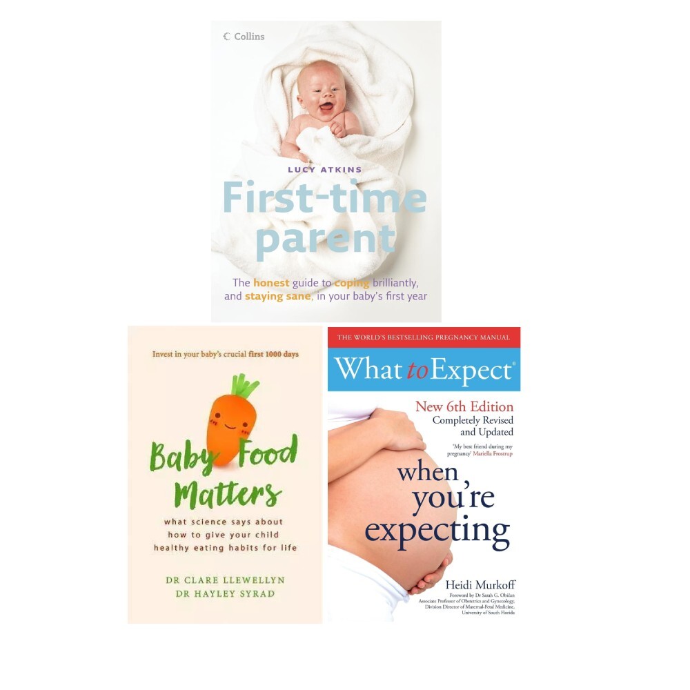 First-Time Parent,Baby food matters,What to Expect When You're Expecting 3 books