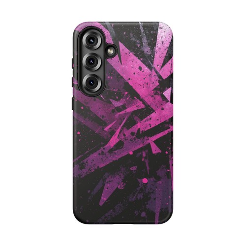 Purple Punk Jagged Abstract Phone Case for iPhone, Samsung Galaxy, Pixel - 第 131/240 張圖片