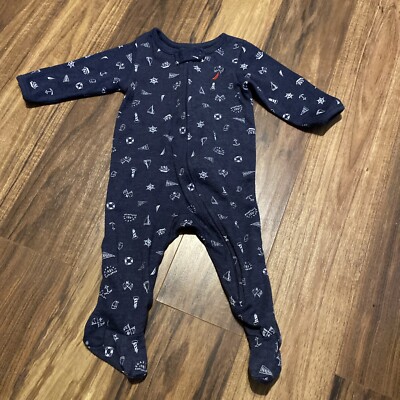 Baby Boys 3/6 Month Nautica Outfit sleeper - Main Image