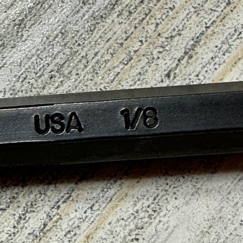 Mayahew lungo 1/8"" PIN PUNCH 4-3/4"" Made in USA 413 Nuovo Vecchio Stock - Foto 7 di 9