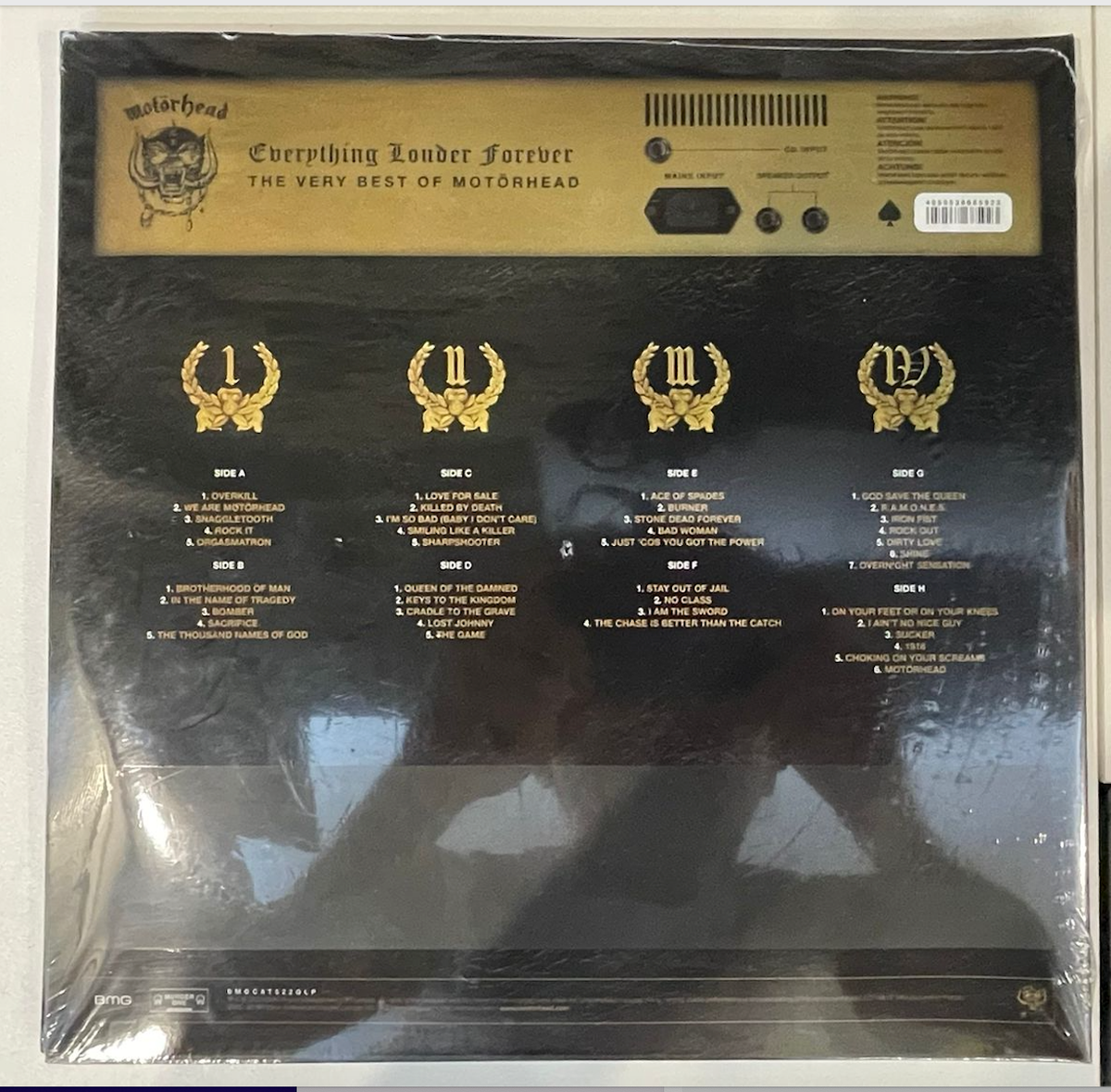 Motorhead - Everything Louder Forever 4 LP Vinyl SEALED