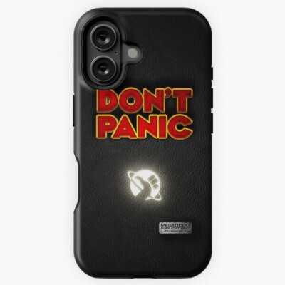 Don't Panic! - The Hitchhiker's Guide to the Galaxy iPhone Samsung Tough Case